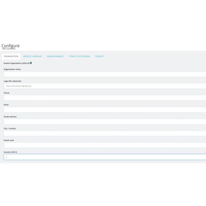 Schema Structured Data for PrestaShop | Free Module
