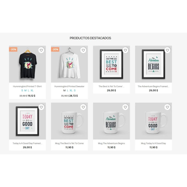 Sizes with Stock in the PrestaShop Product List | VEO