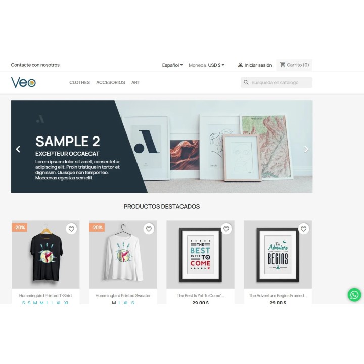Módulo WhatsApp gratis para PrestaShop | Botón flotante